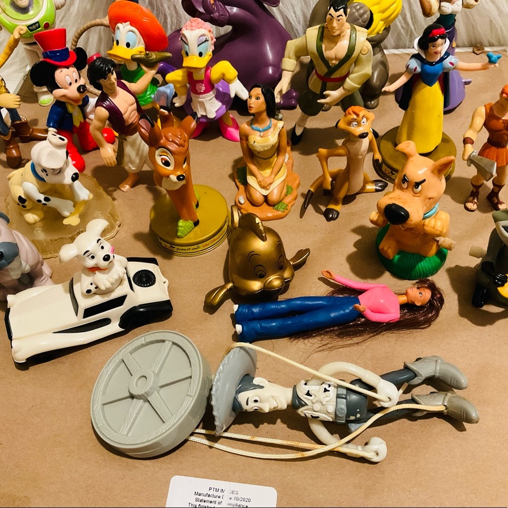 Bundle Lot of vintage Happy Meal Toys